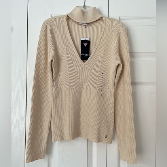 White Rib Sweater - Picture 5 of 7